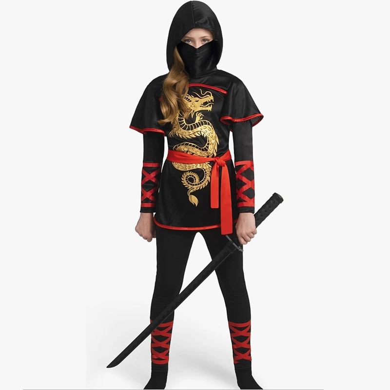 Kostium ninja dla dziewczyny